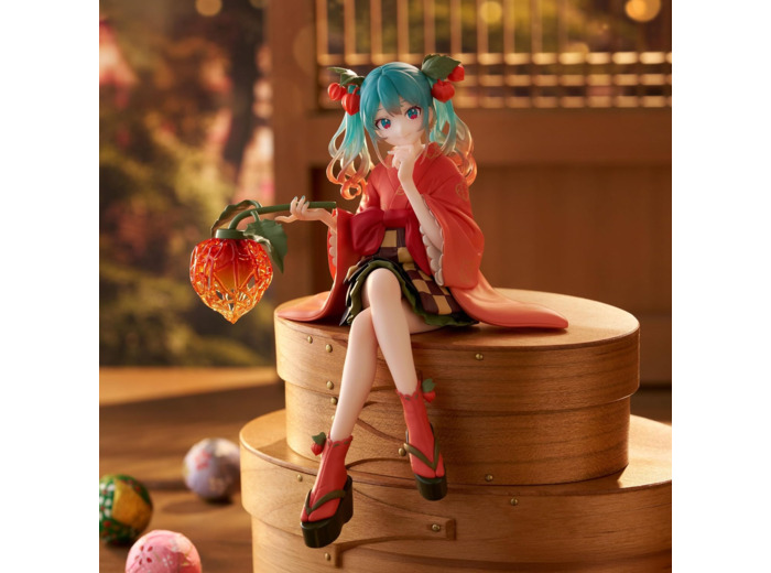 [FIGURINE] Hatsune Miku - Noodle Stopper - Hatsune Miku Flower Fairy Winter Cherry 15 cm
