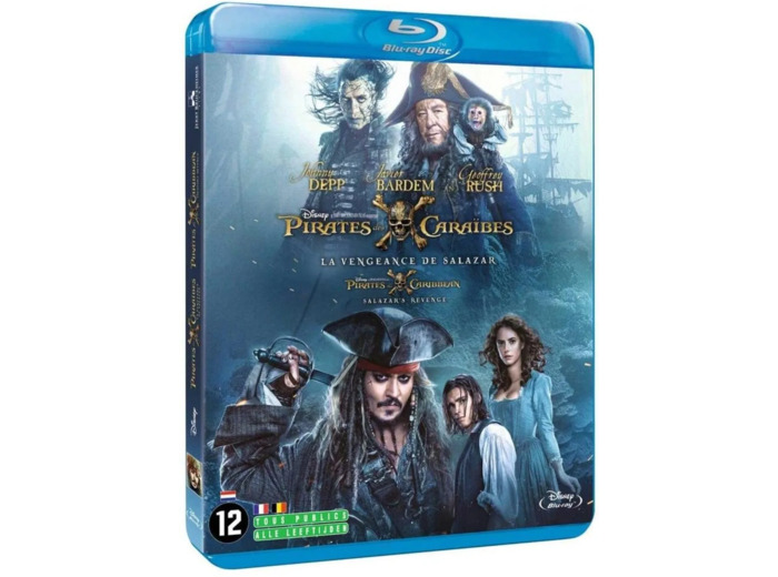 Blu-Ray Pirates des Caraïbes 5 : La Vengeance de Salazar