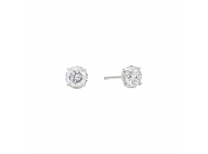 Boucles d'oreilles Recarlo Anniversary en or blanc et diamants