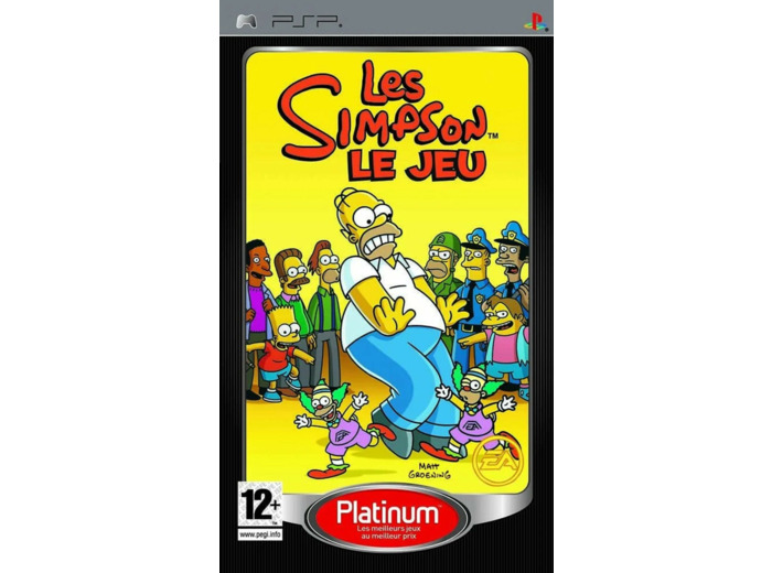 Jeu PSP Les Simpson le jeu (Edition platinum)