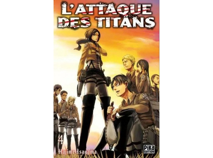 Livre L'attaque des Titans Tome 4