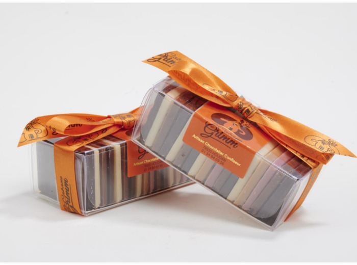 Mini tablettes de chocolat