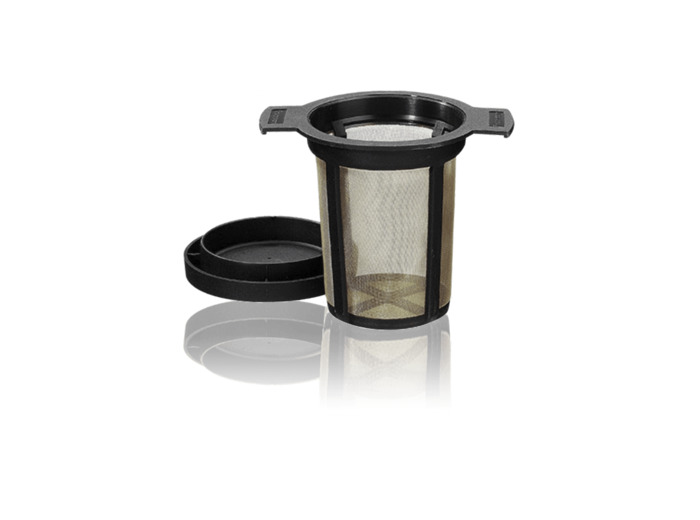 FINUM Filtre à thé FINUM permanent avec tamis métal inox petit modèle
