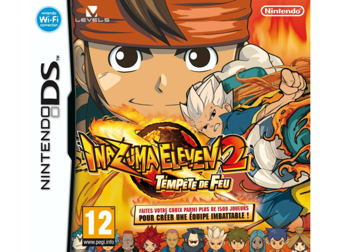 Jeu Ds Nintendo Inazuma Eleven 2 Tempete de Feu Jeux Dsi