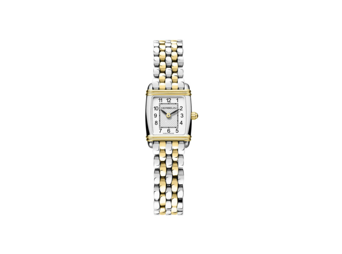 Montre HERBELIN Art Déco Tonneau Quartz 17438BT22