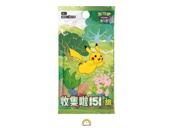 Booster Pokémon 151CRE - CN