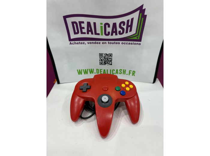 Manette Filaire Nintendo N64 Grise