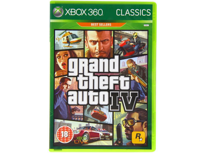 Jeu XBox 360 Grand Theft Auto Iv Classics