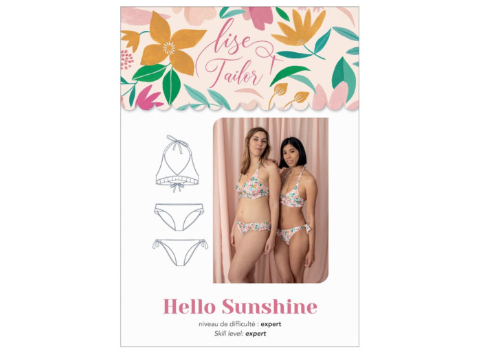 Lise Tailor – Patron Femme Maillot de Bain "Hello Sunshine" du 34 au 48