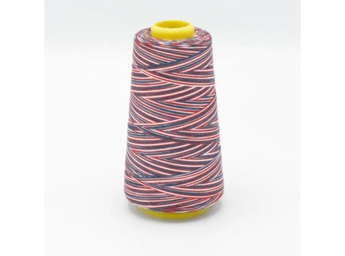 Sélection Coup de coudre – Fil Surjeteuse Multicolore Bordeaux, Noir et Gris (2743 m)