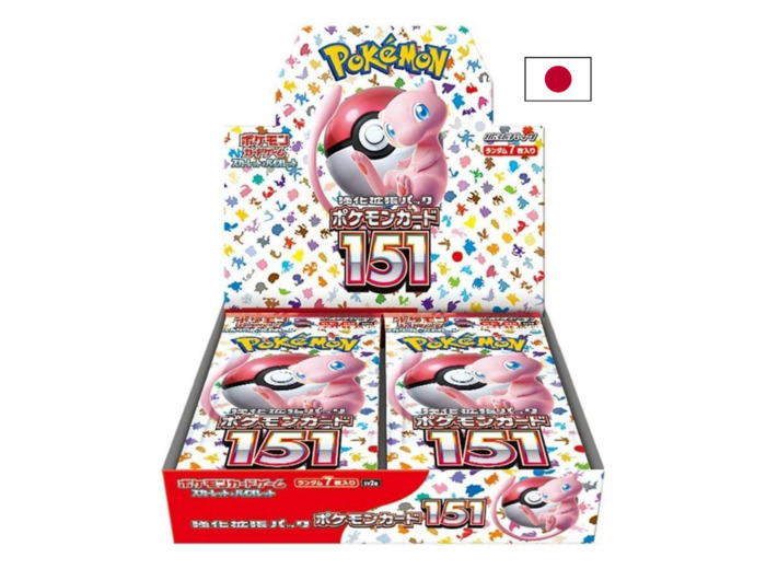 Display Pokémon Sv2A 151 Japonais