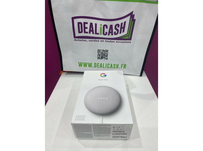 Assistant Google Nest Mini Galet 2ème Génération Assistant Vocal