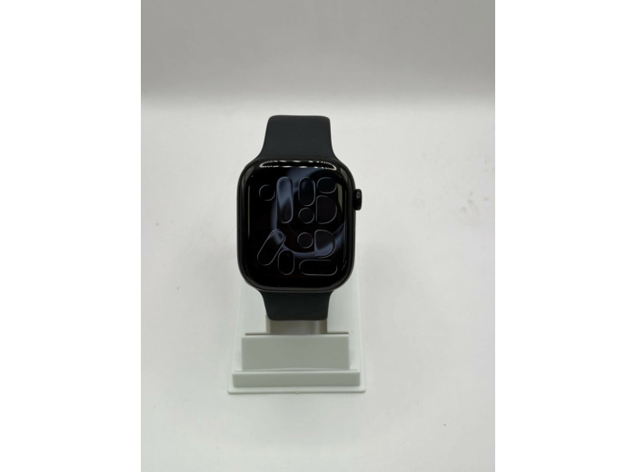 Apple Watch Series 11 GPS 46mm Boitier en Aluminium Noir de Jais  avec Bracelet Sport Noir