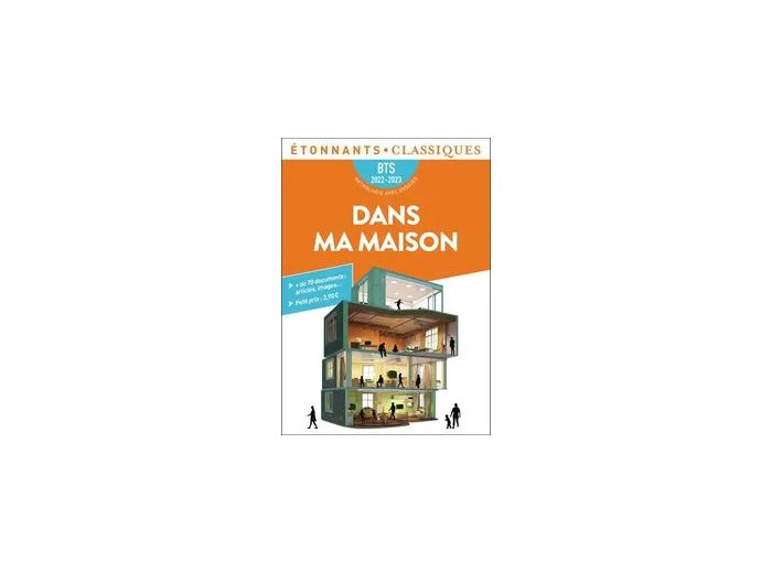 Livre DANS MA MAISON - PROGRAMME BTS 2022 - 2023