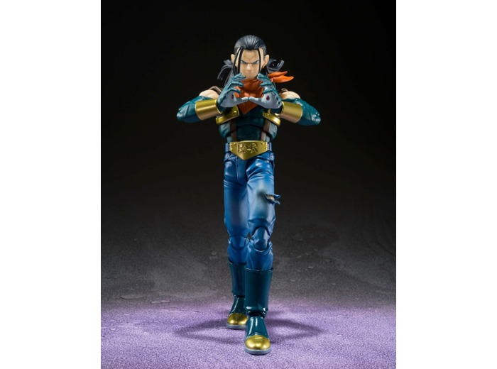 Dragon Ball GT / Figurine articulée Super Android 17 SHFiguarts Bandai