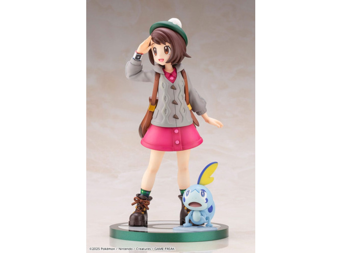 [FIGURINE] Pokémon  - ARTFXJ KOTOBUKIYA -  Gloria & Larméléon statuette 1/8 21 cm