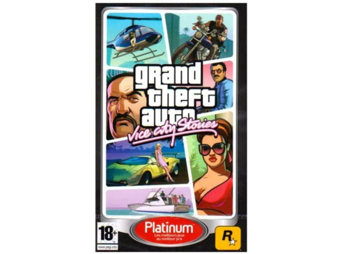 Jeu PSP GTA : Vice City stories - platinum