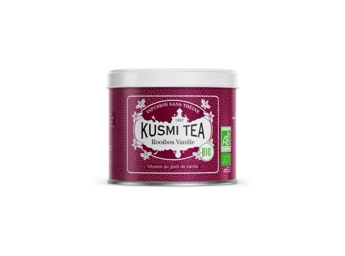 Infusions & Déthéinés Rooibos Vanille Bio - Boîte métal 100gr