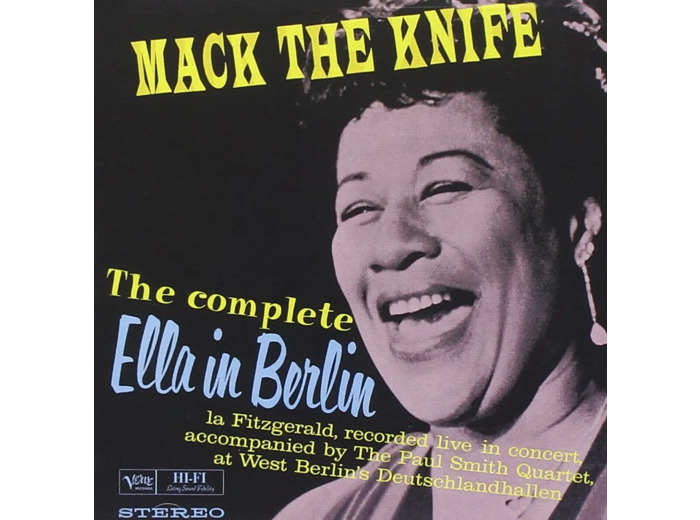 Cd Ella Fitzgerald - The Complete Ella In Berlin: Mack The Knife (1993)