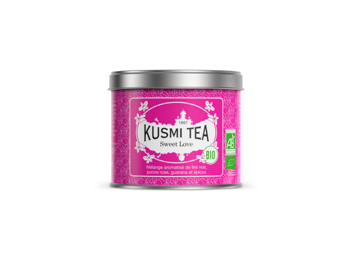 Mélanges Bien-être Sweet Love bio - Boîte métal 100gr