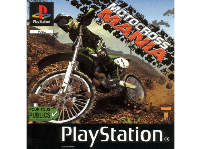 Jeu Ps1 Motocross Mania