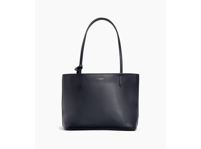Petit sac cabas Louise en cuir grainé