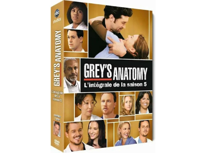 Dvd Grey's Anatomy, saison 5 - Coffret 7 DVD
