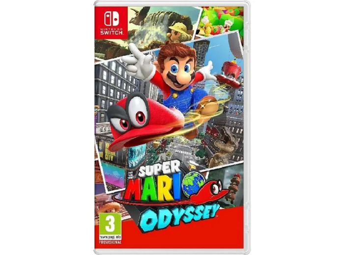 Jeu Switch Super Mario Odyssey (version Us)