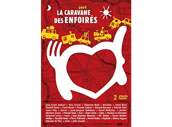 Dvd La caravane des Enfoirés 2007 - Edition 2 DVD