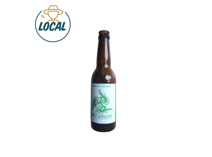Bière de Printemps locale - 3 lézards