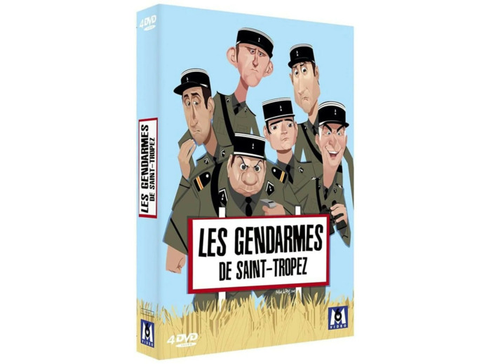Dvd L'intégrale Les Gendarmes de Saint - Tropez