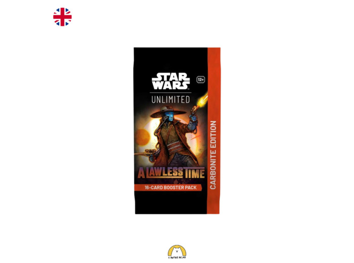 Booster Carbonite Star Wars Unlimited : Sans foi ni loi (EN)