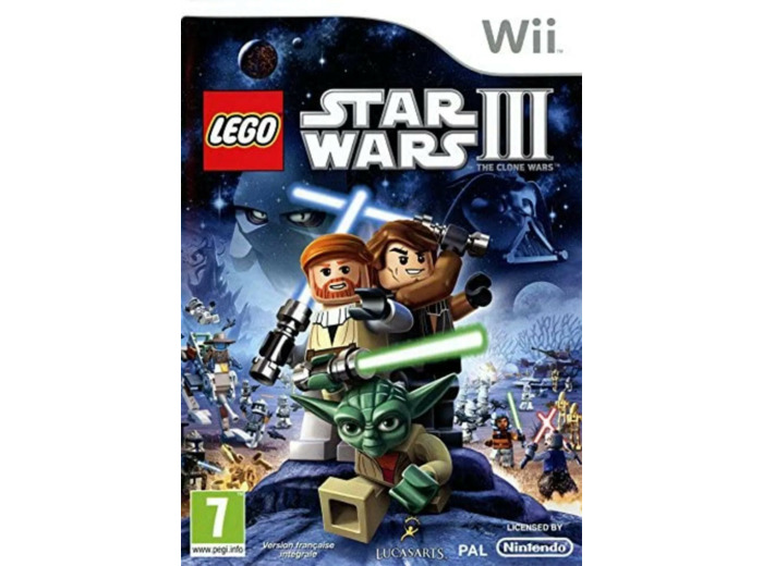 Jeu Wii Lego Star Wars III : the Clone Wars