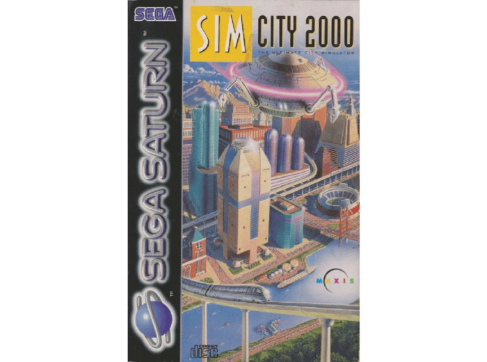 Jeu Sega Saturn Sim City 2002