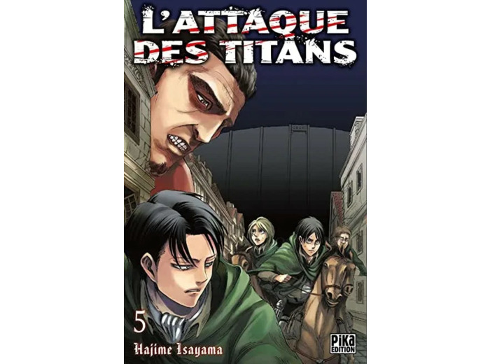Livre L'attaque des Titans Tome 5