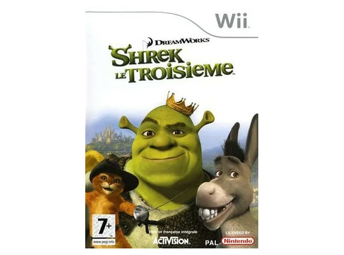 Jeu Wii Shrek : le troisième
