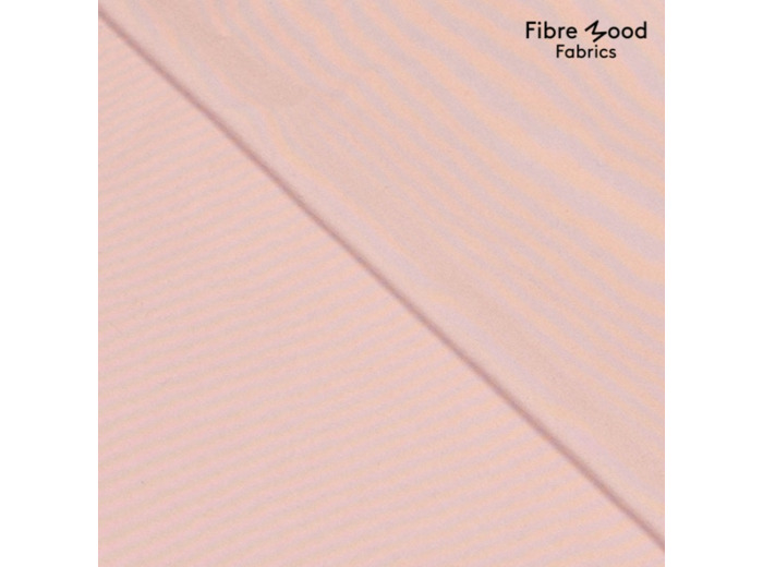 Fibre Mood - Tissu en Tencel Melangé "Ulima" Uni Couleur  Rose Pale