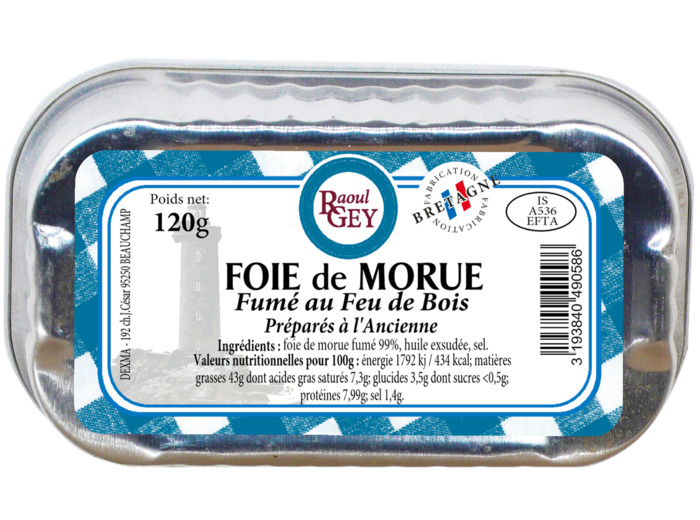 Foie De Morue, 120 G