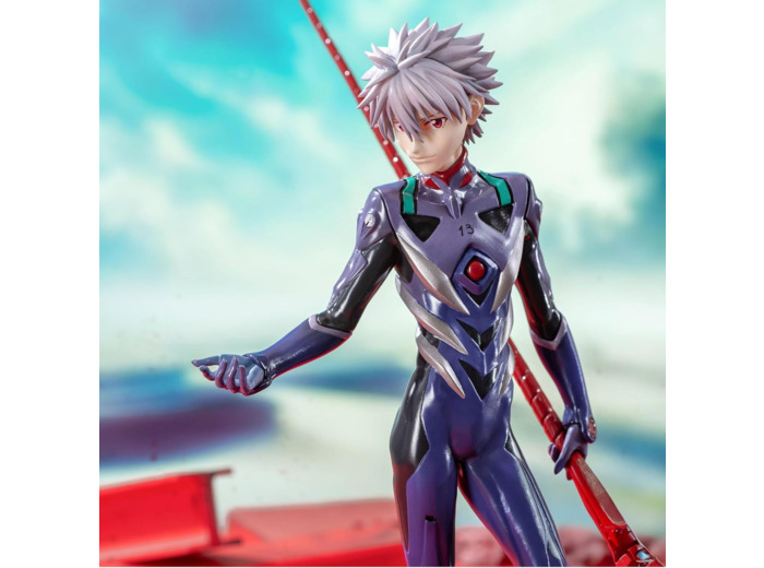 [FIGURINE] EVANGELION THRICE UPON - LUMINASTA  - KAWORU NAGISA X SPEAR FIG