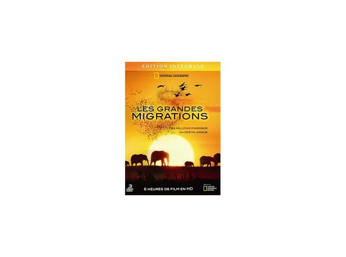 Dvd National Geographic - Les grandes migrations - Édition Intégrale