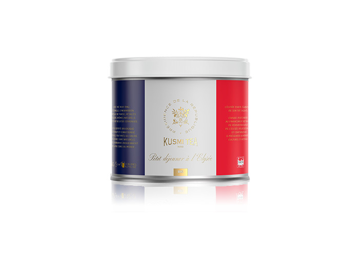 Mélanges Bien-être Petit déjeuner à l'Elysée bio - Boîte métal 100gr