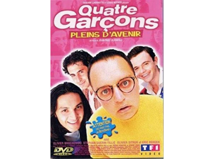 Dvd Quatre garçons Pleins d'avenir