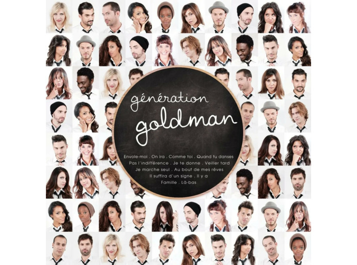 Cd Génération Goldman - Génération Goldman (2012)
