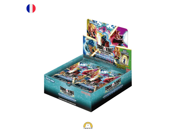 Display Dragon Ball Super Card Game Masters – Ultra-Bout Series 04 : Impact Beyond Dimensions (FR)