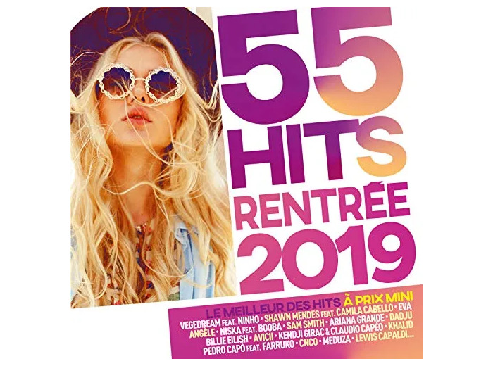 Cd 55 Hits Rentrée 2019
