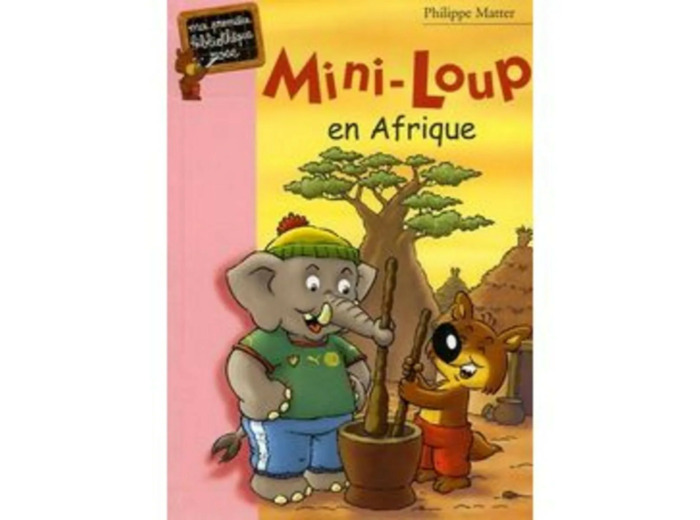 Livre Mini - Loup En Afrique