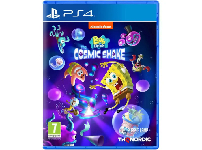 Jeu PS4 Spongebob Squarepants: cosmic shake