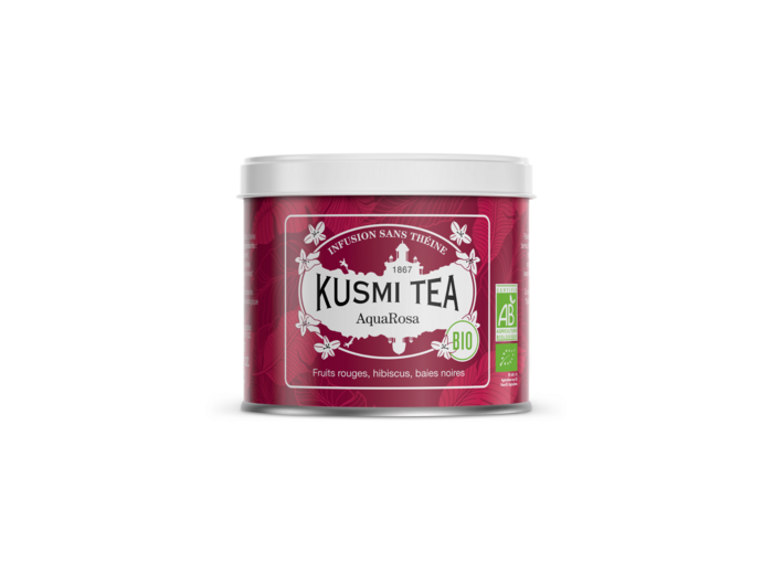 Infusions & Déthéinés AquaRosa Bio - Boîte métal 100gr