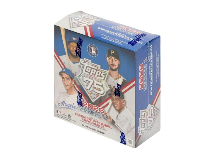 [TOPPS] Mega Box de baseball - Topps 75 - Série 2 2026