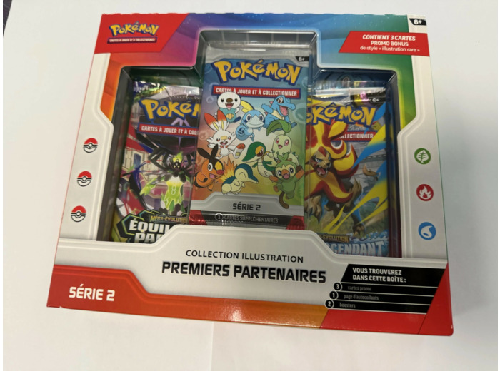 Coffret Premiers partenaires Série 2 Pokémon Collection illustration